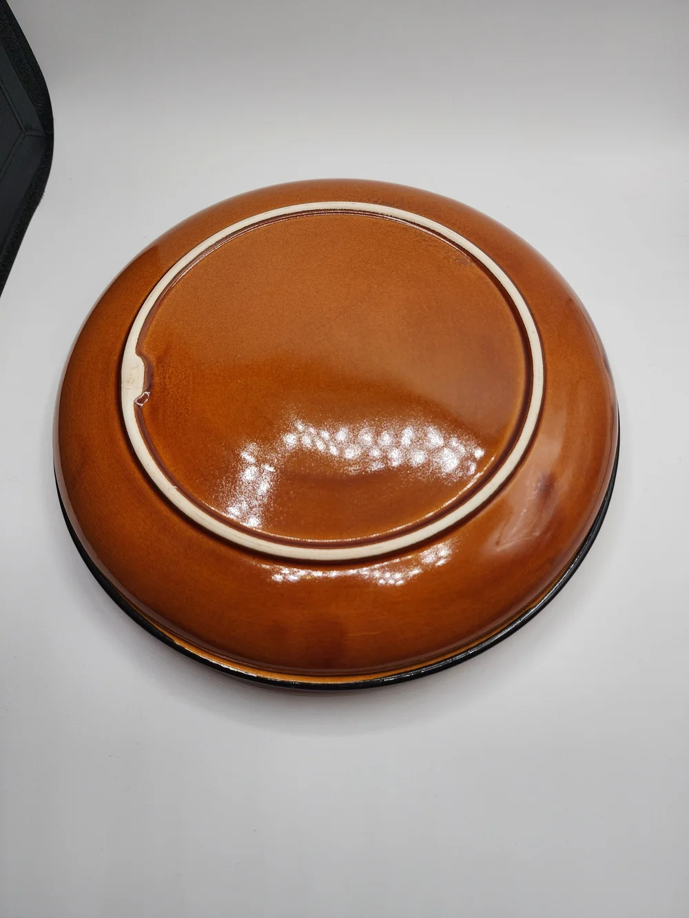 Vintage Ceramic Divided Sushi Fondu Serving Plates - Set of 2